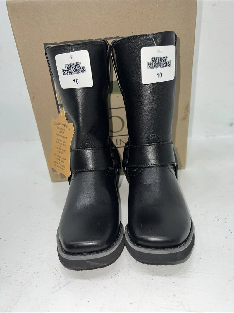 New Children’s Black Smoky Mountain Cowboy Boots. 2405 C. 10 D. 24-44