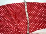 New Vintage Red Polka Dot Polyester Pants SS-67