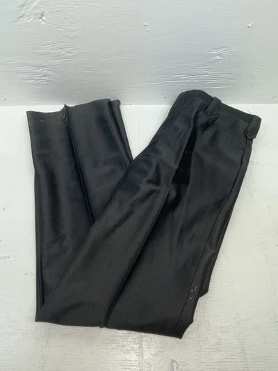 New Vintage Black Circle S Polyester Pants #CP5091 XX-86