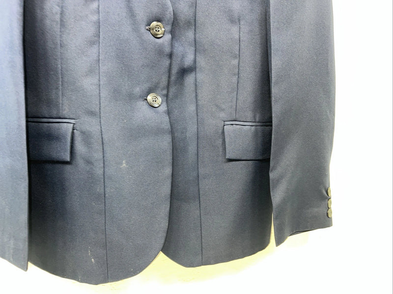 New Women’s Riders Mark Blue Riding Coat 12 Long #23-37000 II-607