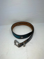 New Blue Genuine Leather 28” Belt JJ-12