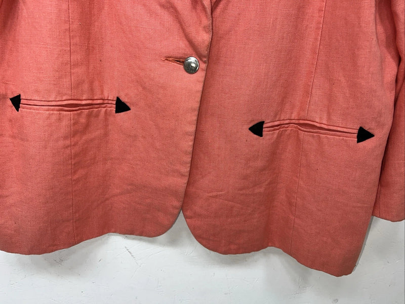 New Women’s Samantha Taylor Pink Blazer 18W #5699 UU-25
