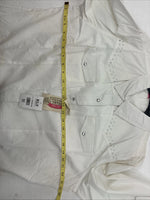 New Women’s Cumberland White Gem Long Sleeve Pearl Snap XL GG-46
