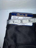 New Vintage Black Circle S Polyester Pants #CP5091 XX-69