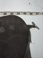 NOS Children’s Gray Show Chaps With Fringe Adjustable Waist 37” N-28