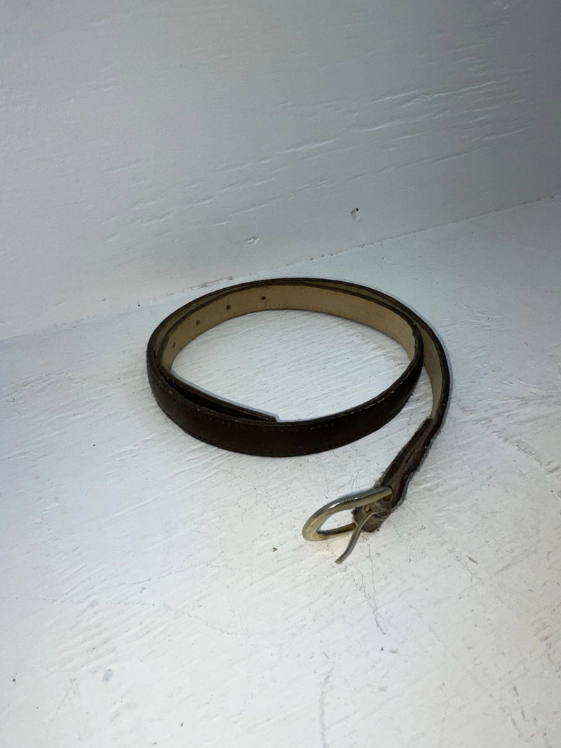 New Brown Genuine Leather 28” Belt JJ-126