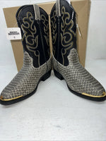 New Women’s Black Snakeskin Smoky Mountain Cowboy Boots. 1042JY 6. 19-35