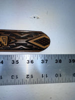 New Brown Genuine Leather Chambers Tooled 30” Belt #6071/13 Z-91