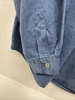 New Women’s Outback Tough Blue Jena Long Sleeve Button Up Small MM-68
