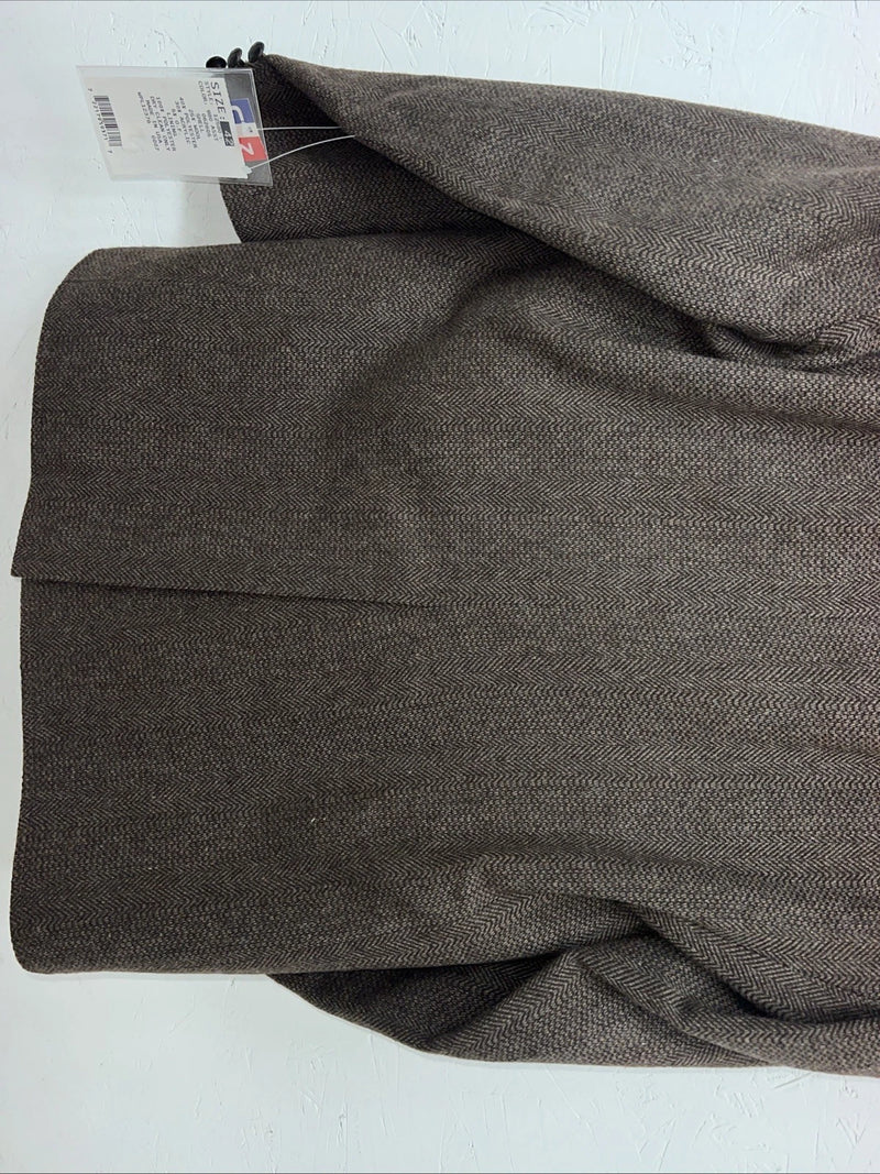 New Men’s Pioneer Wear Brown Suit Coat 42 #12580 Y-602