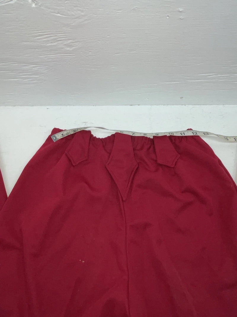 New Vintage Red Panhandle Slim Polyester Pants OO-91