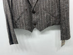 New Women’s Pioneer Wear Gray Short Suit Jacket 38 #12555 W-605