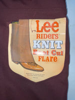 New Vintage Red Lee Polyester Pants #2004061 OO-56