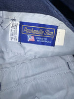 New Vintage Blue Panhandle Slim Polyester Pants #1123 XX-93
