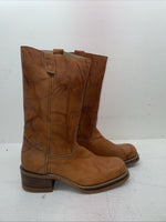 New Men’s Brown Texas Brand Cowboy Boots. M 63 10 D. 6-57
