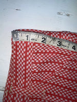 New But Age Red Checkered Panhandle Slim Polyester Pants #8042 VV-70