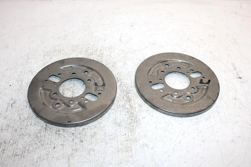 98 Honda Foreman Fourtrax Oem Backing Plate Set 45110-HM7-006 45120-HM7-830 AH35