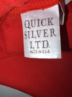 New Vintage Red Quicksilver Polyester Pants #2662 3A-109