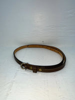 New Brown Genuine Leather Circle Y 34” Belt #9370S JJ-72