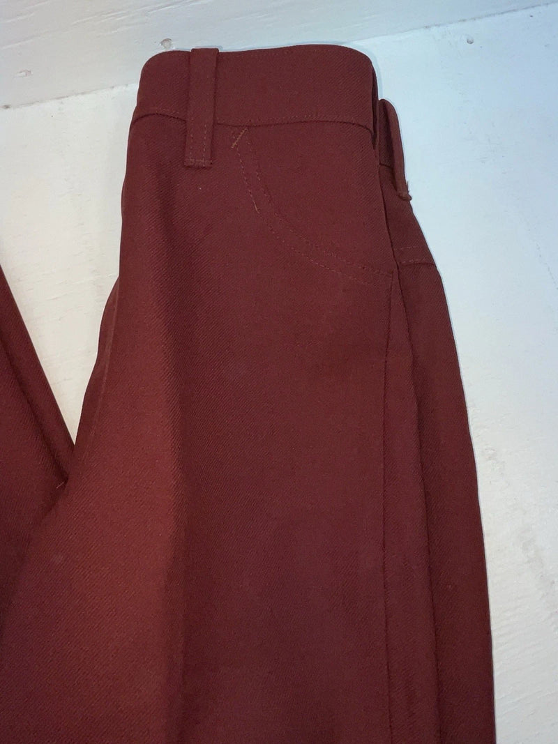 New Vintage Red Dickson Jenkins Polyester Pants #5512A 3A-90