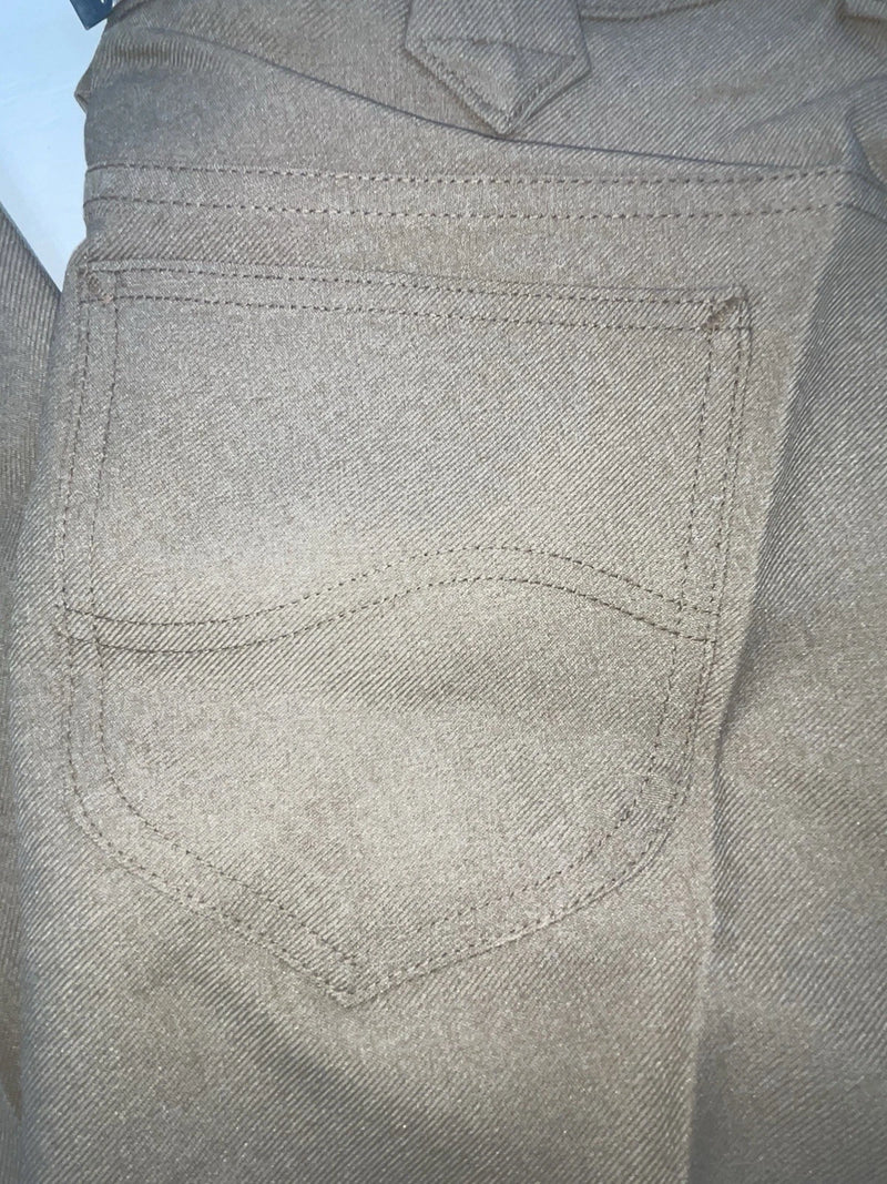 New Vintage Beige Lee Polyester Pants #2032624 OO-45