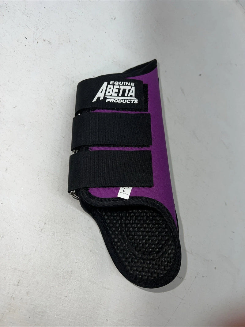 New Purple ABETTA English Splint Boots Large FF-31