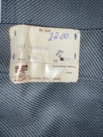 New Vintage Blue Miller Polyester Pants #2624 VV-40