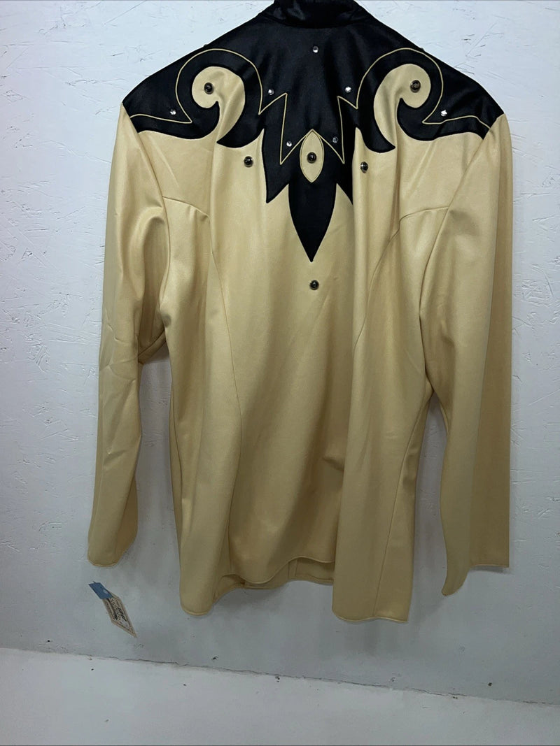 New Women’s 1849 Authentic Ranchwear Yellow Show Jacket 2XL #77872 RR-25
