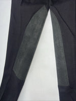 New Children’s Tough 1 Comfort Riders Black Pull On English Breeches. 12 A-150