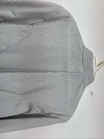 New Women’s Cowboy Threads Stripe Long Sleeve Bottom Up Large MM-22