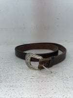 New Brown Genuine Leather 34” Belt #5790-28 Z-32