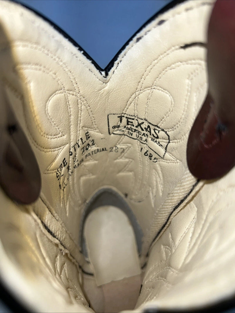 New Children’s Brown Texas Cowboy Boots. 9 D 24-40