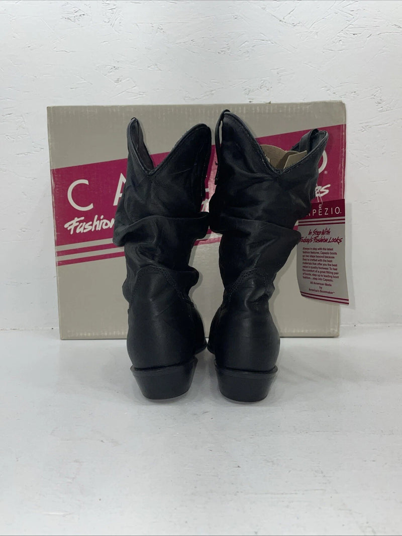 New Women’s Black Capezio Cowboy Boots. L 630 8 M. 16-70 