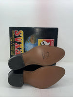 New Men’s Black Texas Brand Cowboy Boots. 5100 10 E E. 6-48