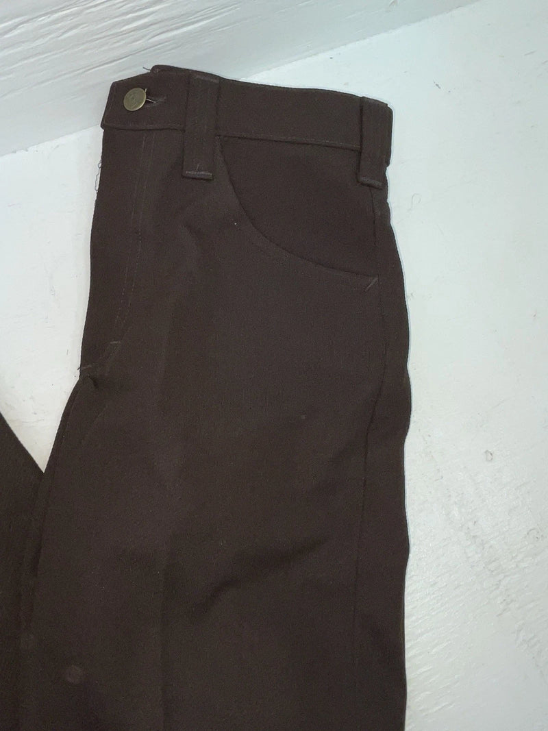 New Vintage Brown Lee Polyester Pants #2004021 XX-98