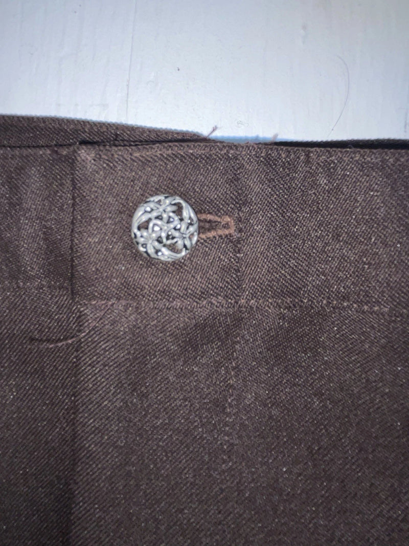 New Vintage Brown Mesquite Polyester Pants #5506 OO-32