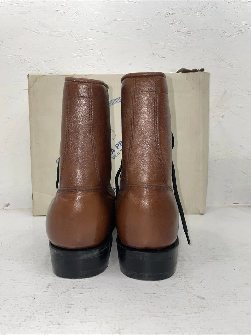 New Women’s Brown A Jama Product Cowboy Boots. 51176 7. 18-124
