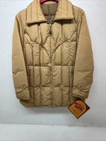 New Woman’s Comfy Brown Puffer Jacket 42 RR-29