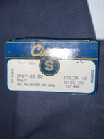New Vintage Blue Circle S Polyester Pants #CP6729 SS-41