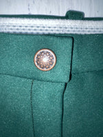 New Vintage Green Devon Aire Polyester Pants SS-62
