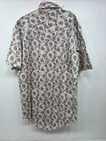 New Women’s Champion Western Floral Long Sleeve Pearl Snap Size 15 KK-120
