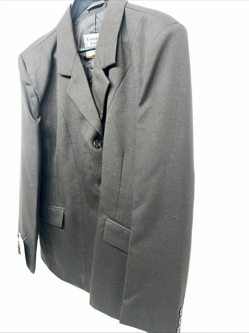 New Women’s Comfort Riders Black Hunt Meister Riding Coat 20R JJ-610