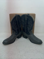 New Youth Gray Westex Cowboy Boots. B 2102 5.5 5 1/2 D. 2-138