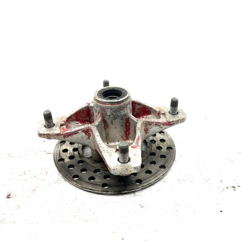 2000 Yamaha Warrior 350 OEM Front Wheel Hub W/Brake Rotor 3GD-25111-01-00 AY67