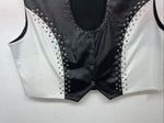 New Women’s Black White 1849 Authentic Ranchwear XXXL Show Vest WW-42