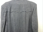 New Men’s Pioneer Wear Blue Plaid Suit Jacket 48L #12504 AA-600