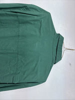 New Women’s San Angelo Green Design Long Sleeve Button Up Size Large TT-72