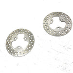 01-08 Honda Sportrax 250 TRX250 OEM Front Brake Rotor Pair 45251-HN1-003 AH83