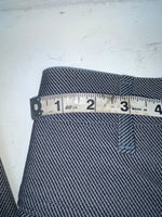 New Vintage Black Speckled Miller Polyester Pants #2624 VV-52