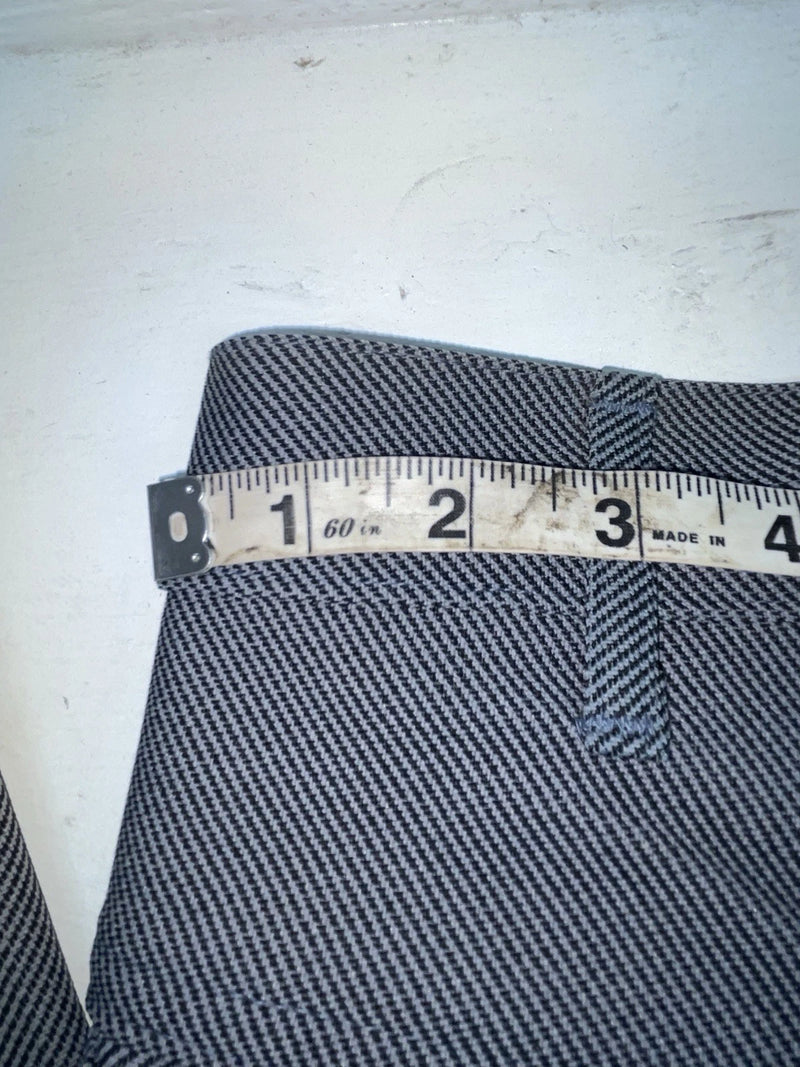 New Vintage Black Speckled Miller Polyester Pants #2624 VV-52